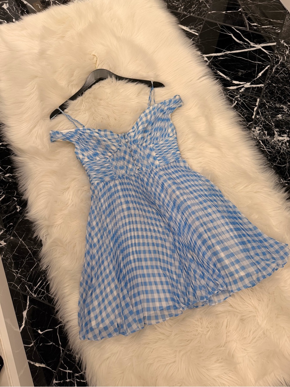Self Portrait gingham dress
